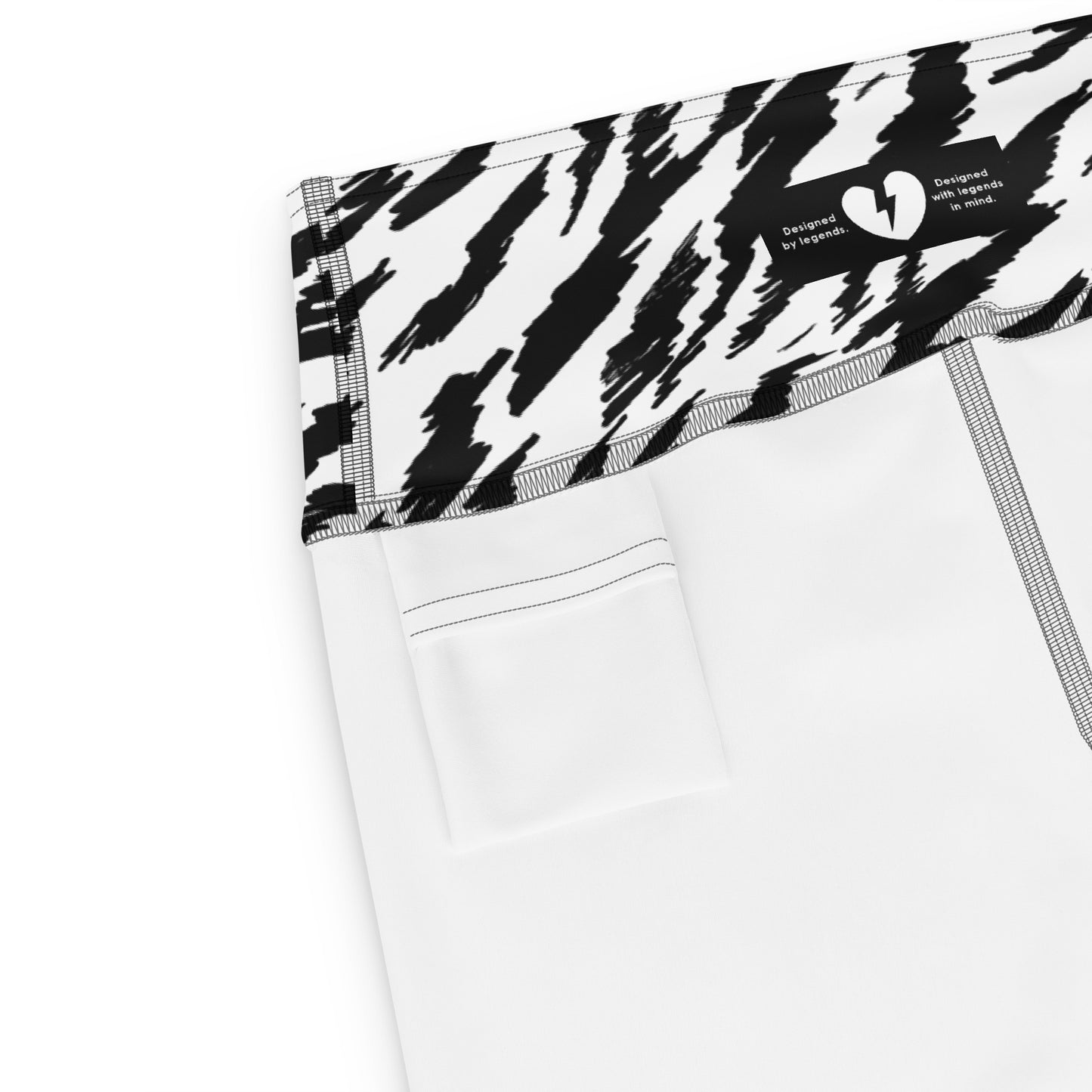 WHITE TIGER LIGHTNING CUSTOM BIKE PANTS