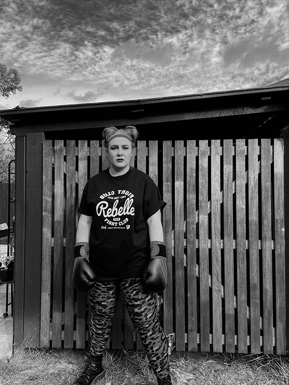 HERITAGE REBELLE FIGHT CLUB CUSTOM TEE