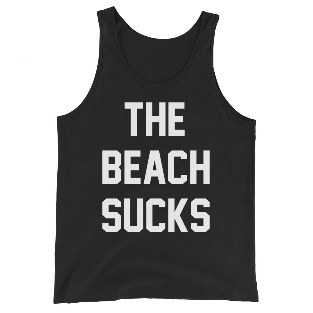 THE BEACH SUCKS CUSTOM CLASSIC TANK