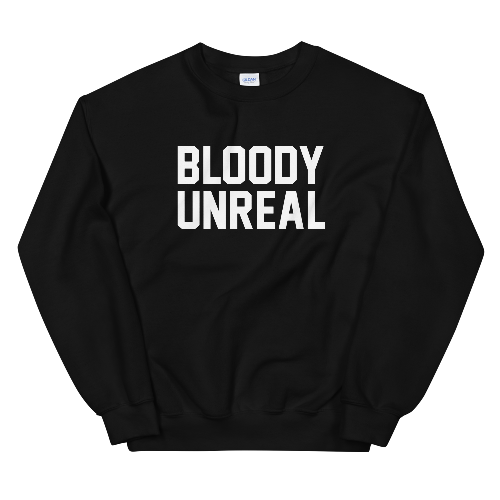 BLOODY UNREAL CUSTOM SWEATER