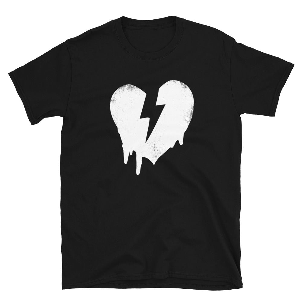 DISTRESSED HEART CUSTOM TEE