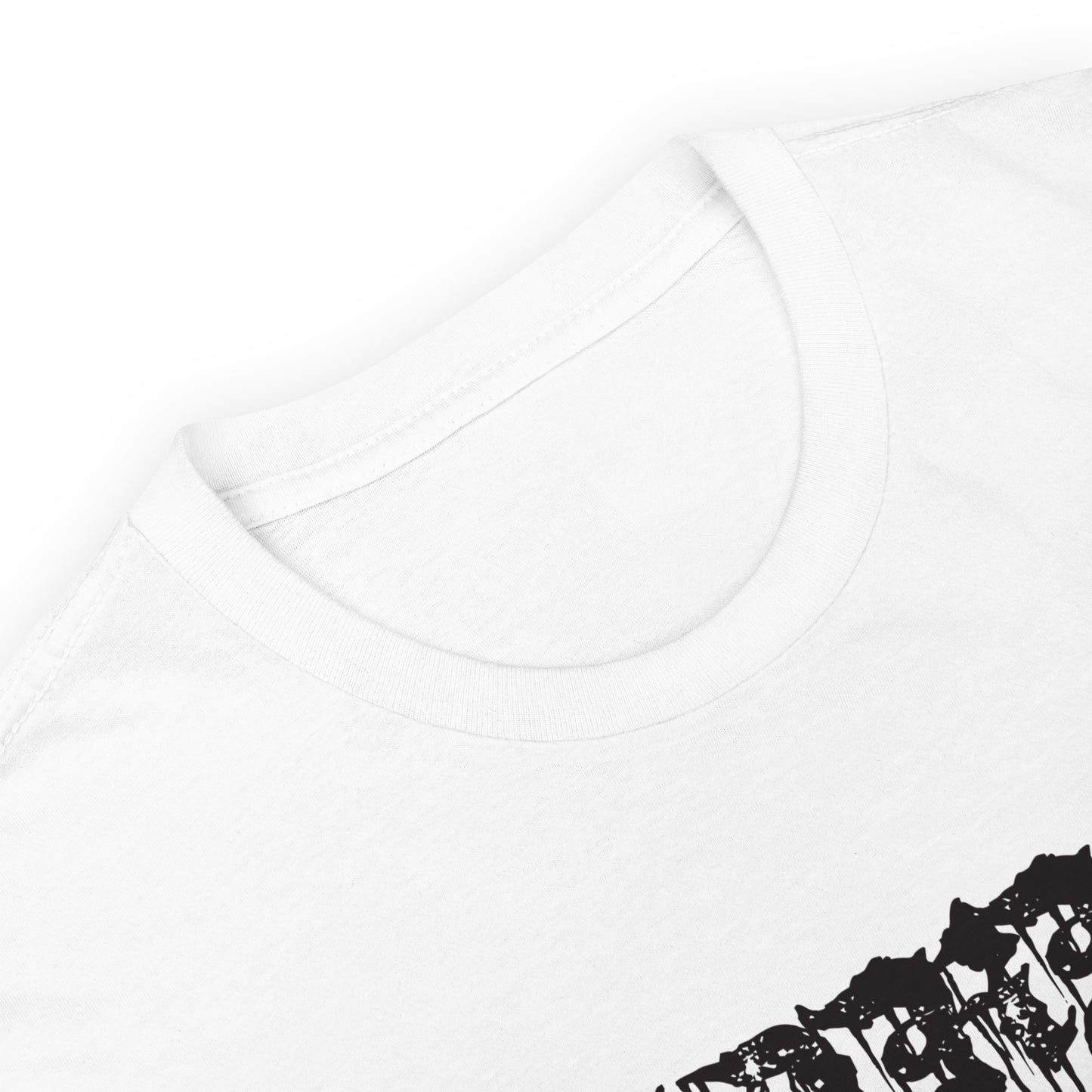 GOTH BARRE CUSTOM TEE - WHITE