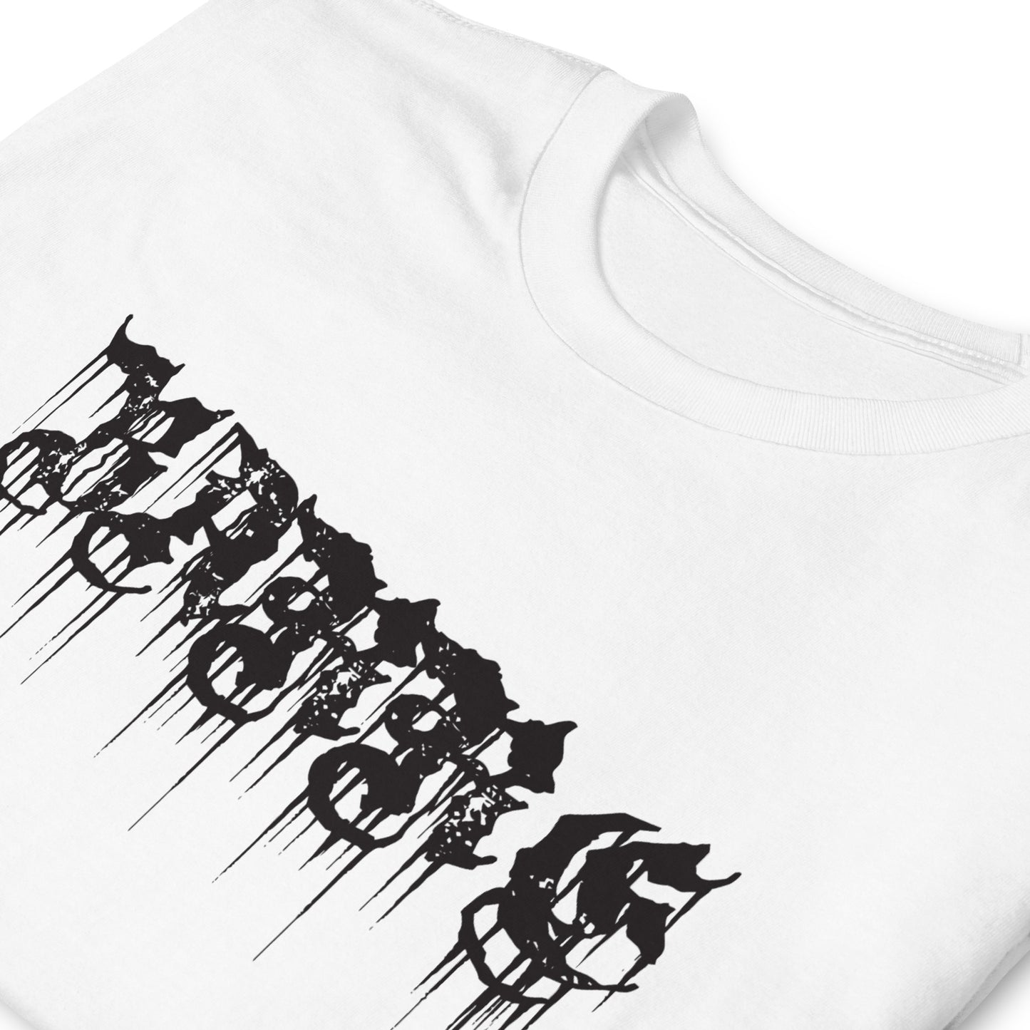 GOTH BARRE CUSTOM TEE - WHITE
