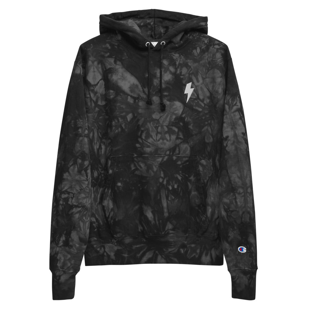 LIGHTNING STRIKES CUSTOM TIE-DIE HOODIE