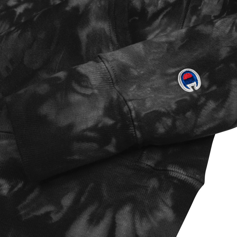 LIGHTNING STRIKES CUSTOM TIE-DIE HOODIE