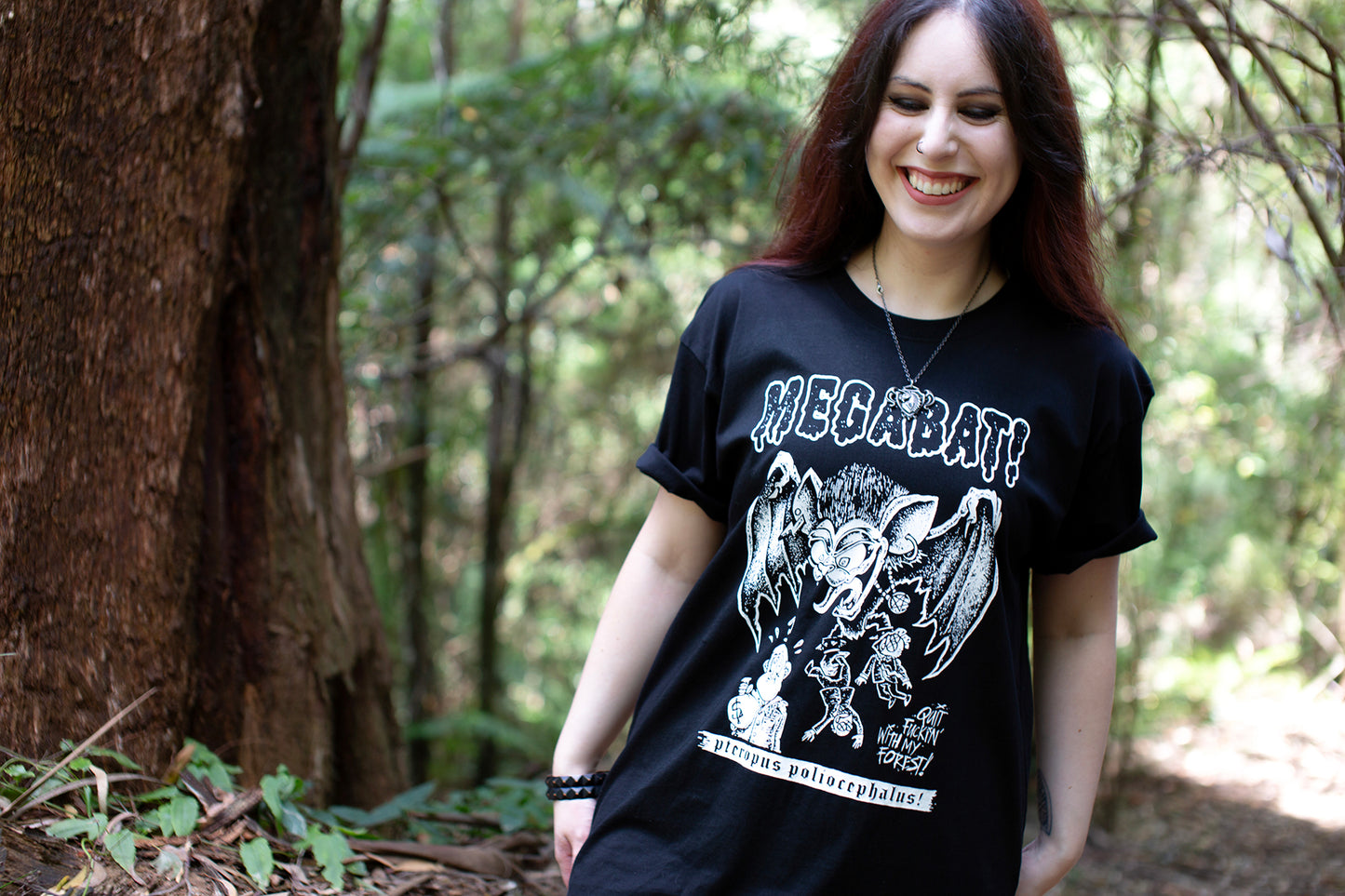 MEGABAT KUSTOM TEE ♡ PETA-Approved Vegan