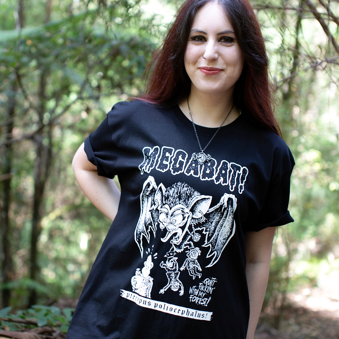 MEGABAT KUSTOM TEE ♡ PETA-Approved Vegan