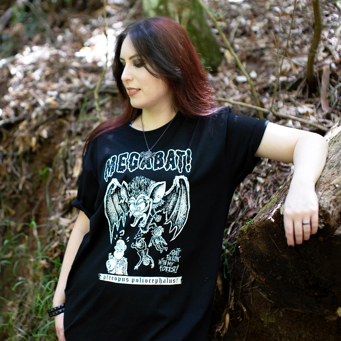 MEGABAT KUSTOM TEE ♡ PETA-Approved Vegan