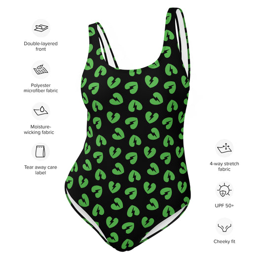 HEARTBREAKER CUSTOM LEOTARD - Slime