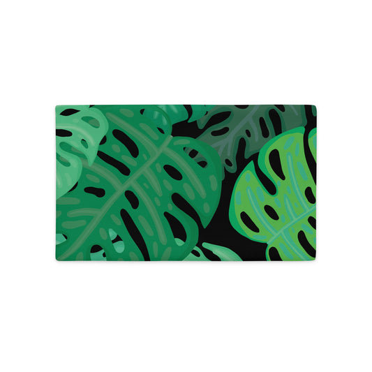 X KELSIE COSMIC MONSTERA CUSTOM PREMO PILLOW CASE 20 x 12