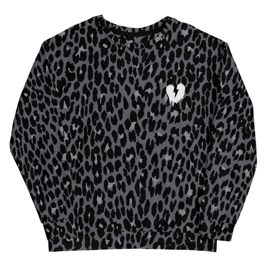NOCTURNAL LEOPARD CUSTOM SWEATER