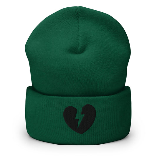 TURN UP THE HEAT CUSTOM BEANIE - GREEN