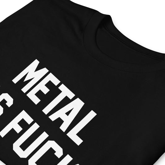 METAL AS FUCK CUSTOM TEE