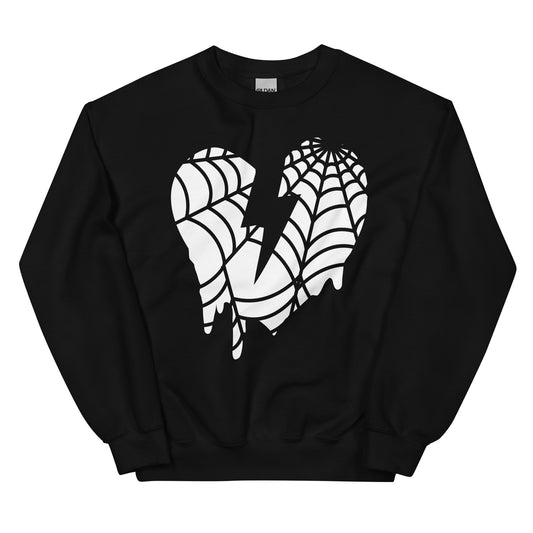 WEB HEART CUSTOM SWEATER