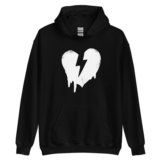 DISTRRRESSED HEART CUSTOM HOODIE