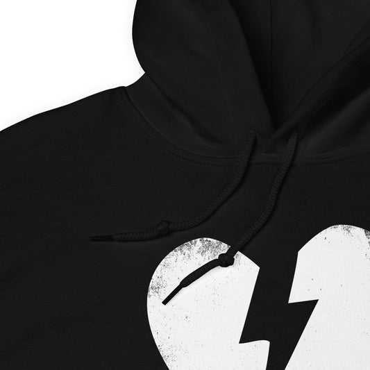 DISTRRRESSED HEART CUSTOM HOODIE