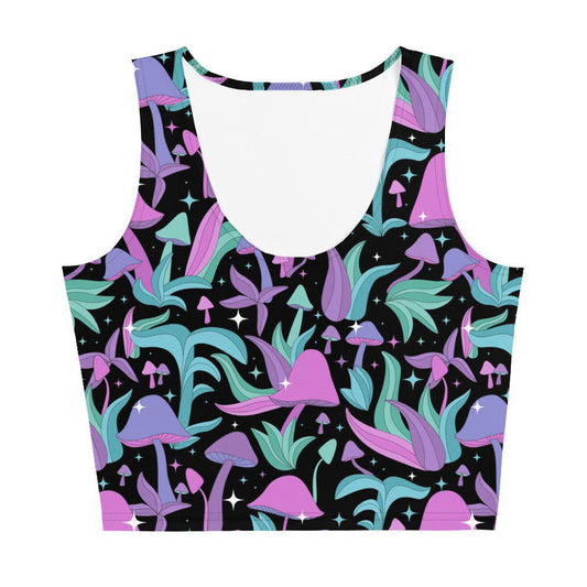 X KELSIE COSMIC CUSTOM CROP TANK