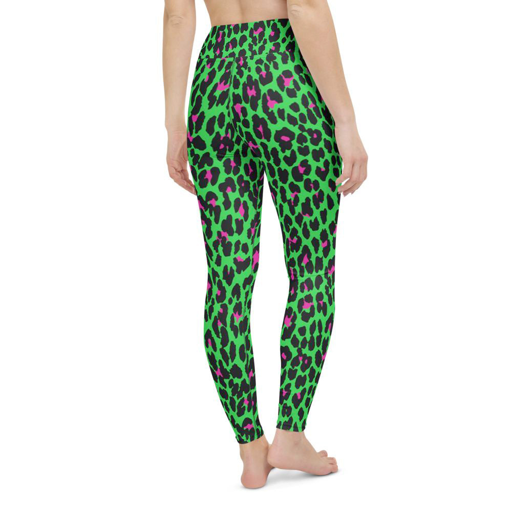 HELL-ISLAND CUSTOM LEGGINGS - MONSTER GREEN