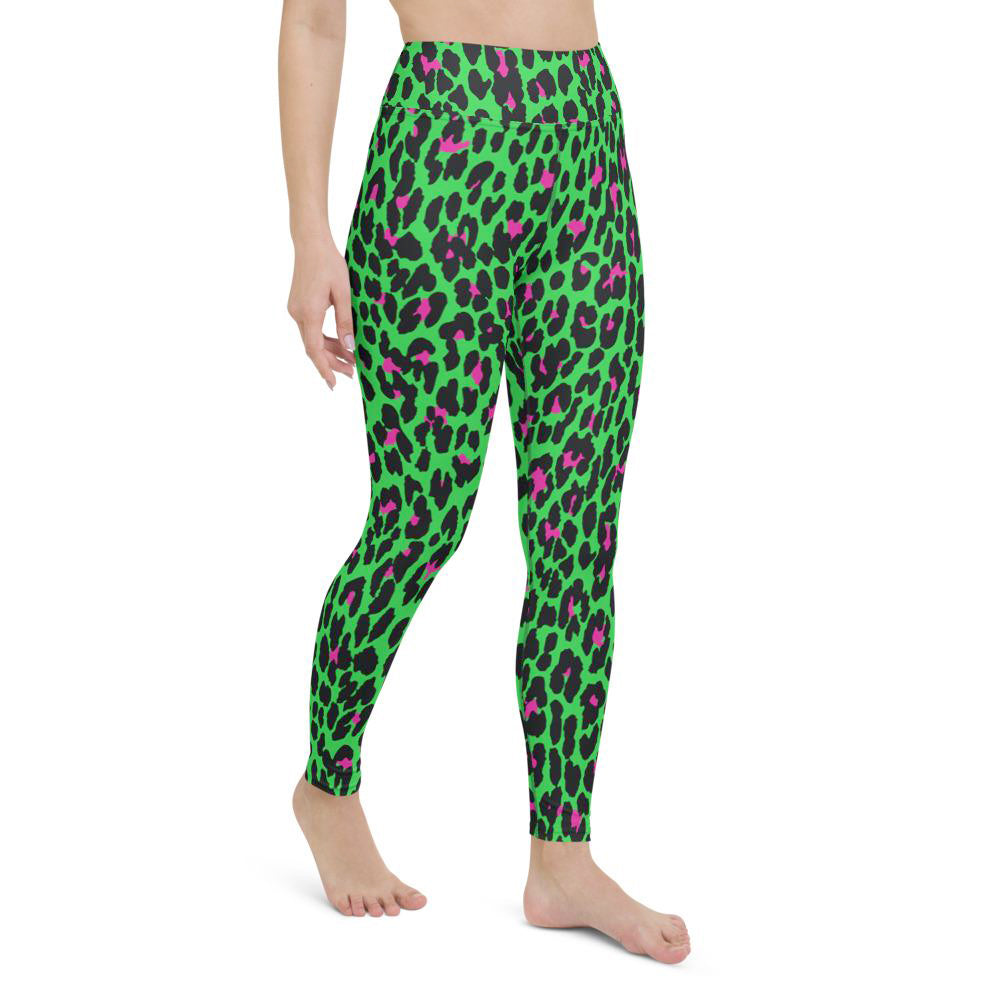 HELL-ISLAND CUSTOM LEGGINGS - MONSTER GREEN