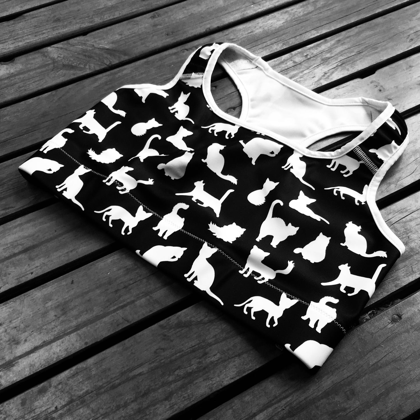 LOVE CATS CUSTOM ALT BRA TOP