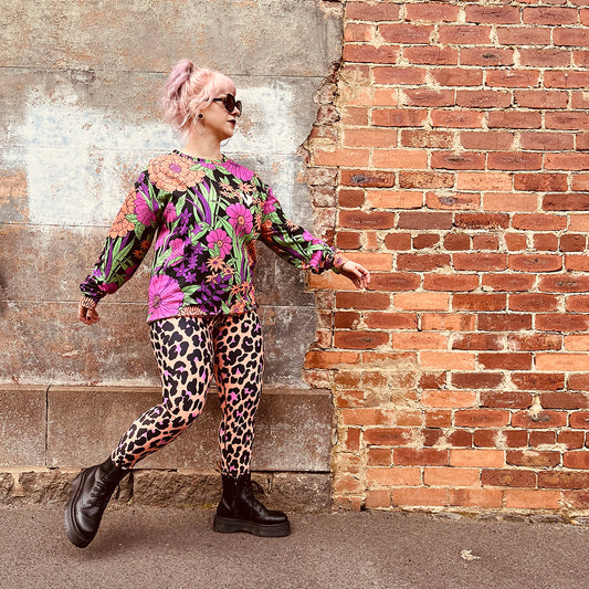 CRRRUSH LEOPARD CUSTOM LEGGINGS