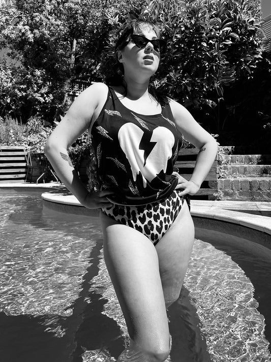 HELL-ISLAND CUSTOM SWIM BOTTOM - MONSTER GREEN