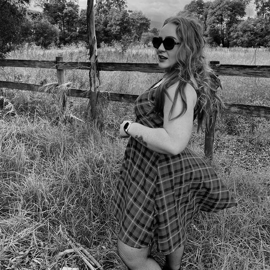 FLING! TARTAN CUSTOM FROCK