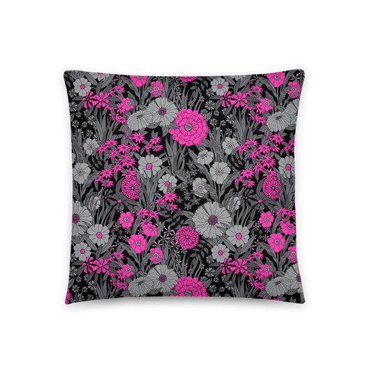 FLORAL VS. POLKA DOT CUSTOM CUSHION (COVER)