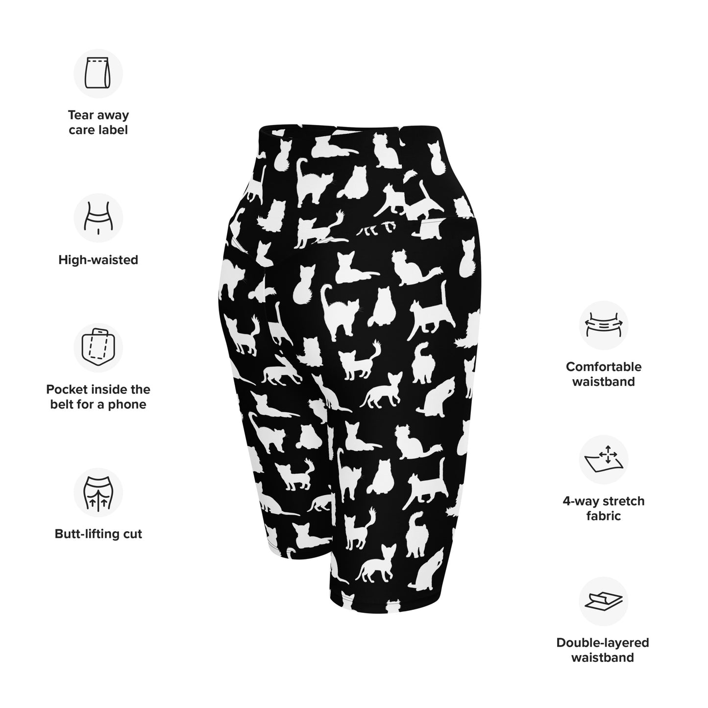 LOVE CATS CUSTOM (LONG) BIKE PANTS -