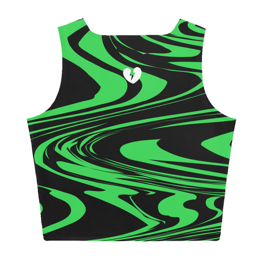 ENVY SWIRL CUSTOM CROP TANK