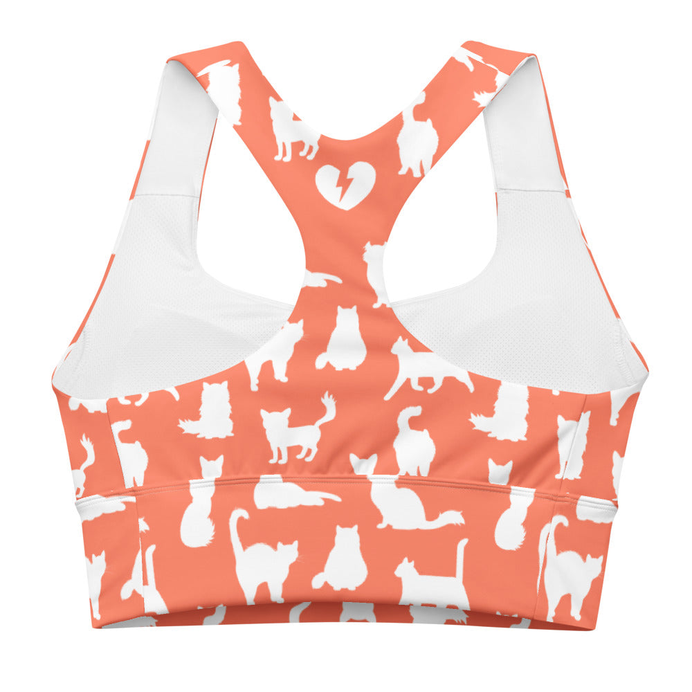 TANGERINE (CAT) DREAMIN' CUSTOM LONGLINE ALT BRA TOP