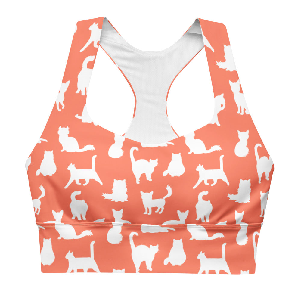 TANGERINE (CAT) DREAMIN' CUSTOM LONGLINE ALT BRA TOP