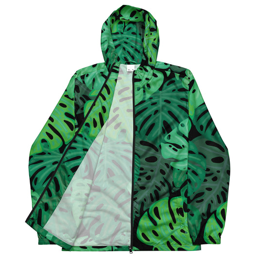 X KELSIE COSMIC MONSTERA CUSTOM WINDBREAKER