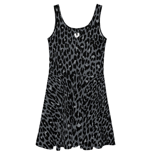 NOCTURNAL LEOPARD CUSTOM FROCK
