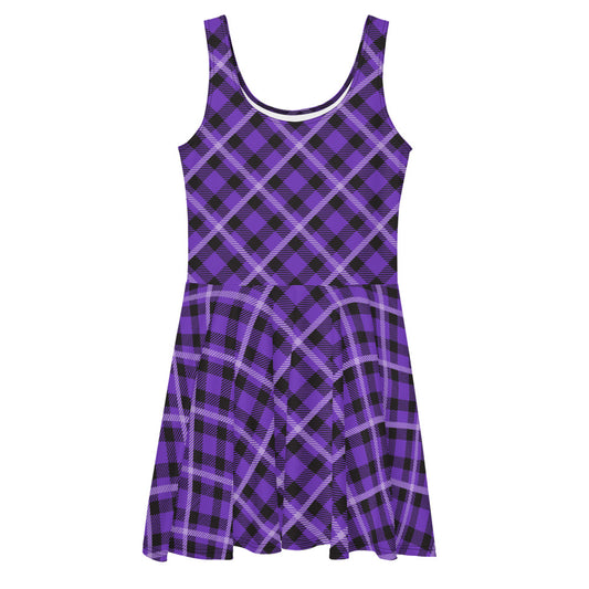 HEART CLAN TARTAN CUSTOM FROCK