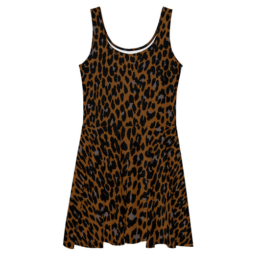 BRONZE ROCK LEOPARD CUSTOM FROCK