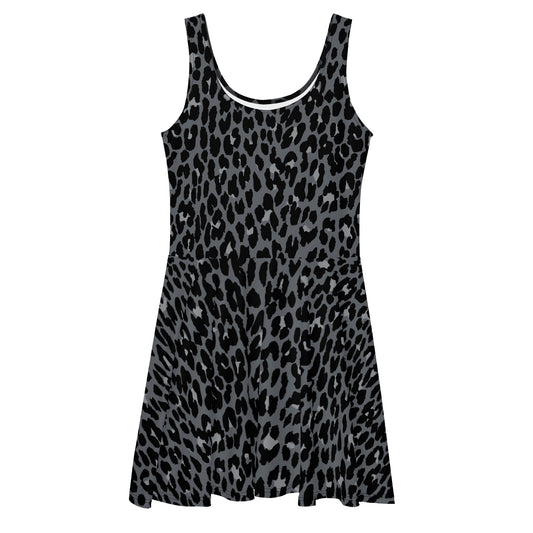 NOCTURNAL LEOPARD CUSTOM FROCK