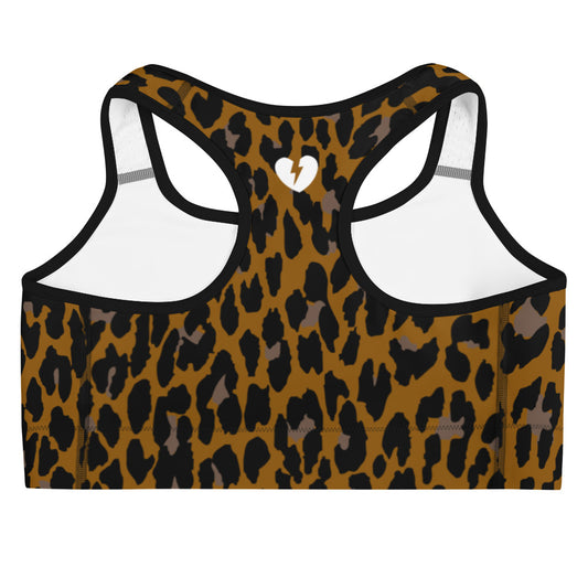 BRONZE LEOPARD ROCK CUSTOM ALT BRA TOP