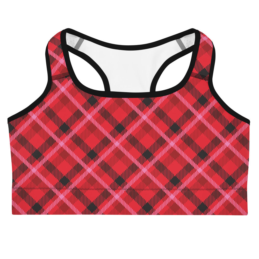 FLING! TARTAN CUSTOM ALT BRA TOP