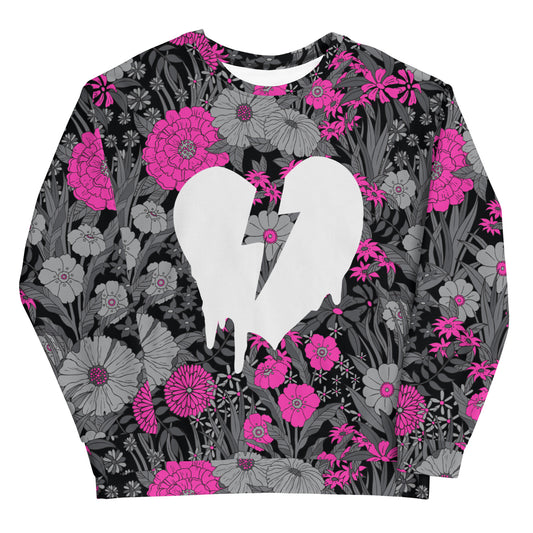 PRETTY POP VINTAGE GARDEN CUSTOM SWEATER