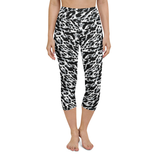 DONNA BUANG CUSTOM SNOW CAPRI LEGGINGS