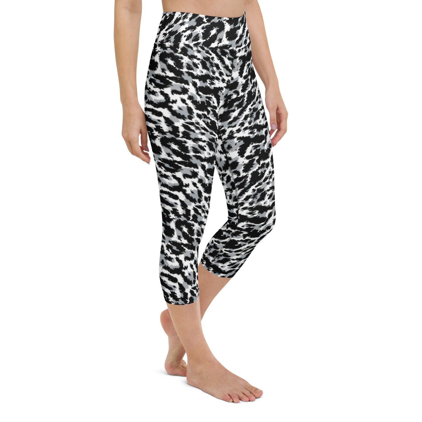 DONNA BUANG CUSTOM SNOW CAPRI LEGGINGS