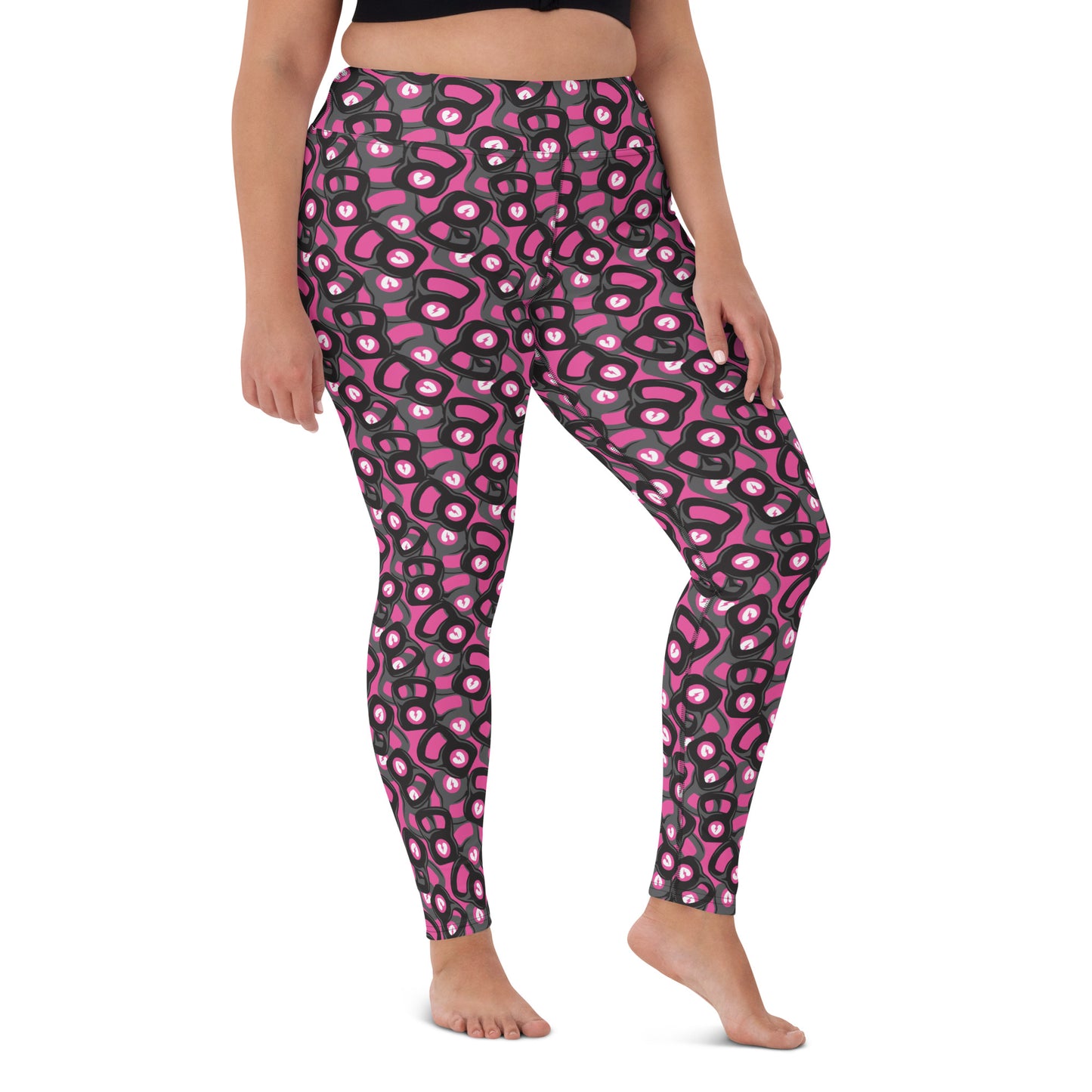 PINK KETTLE BELLE CUSTOM LEGGINGS