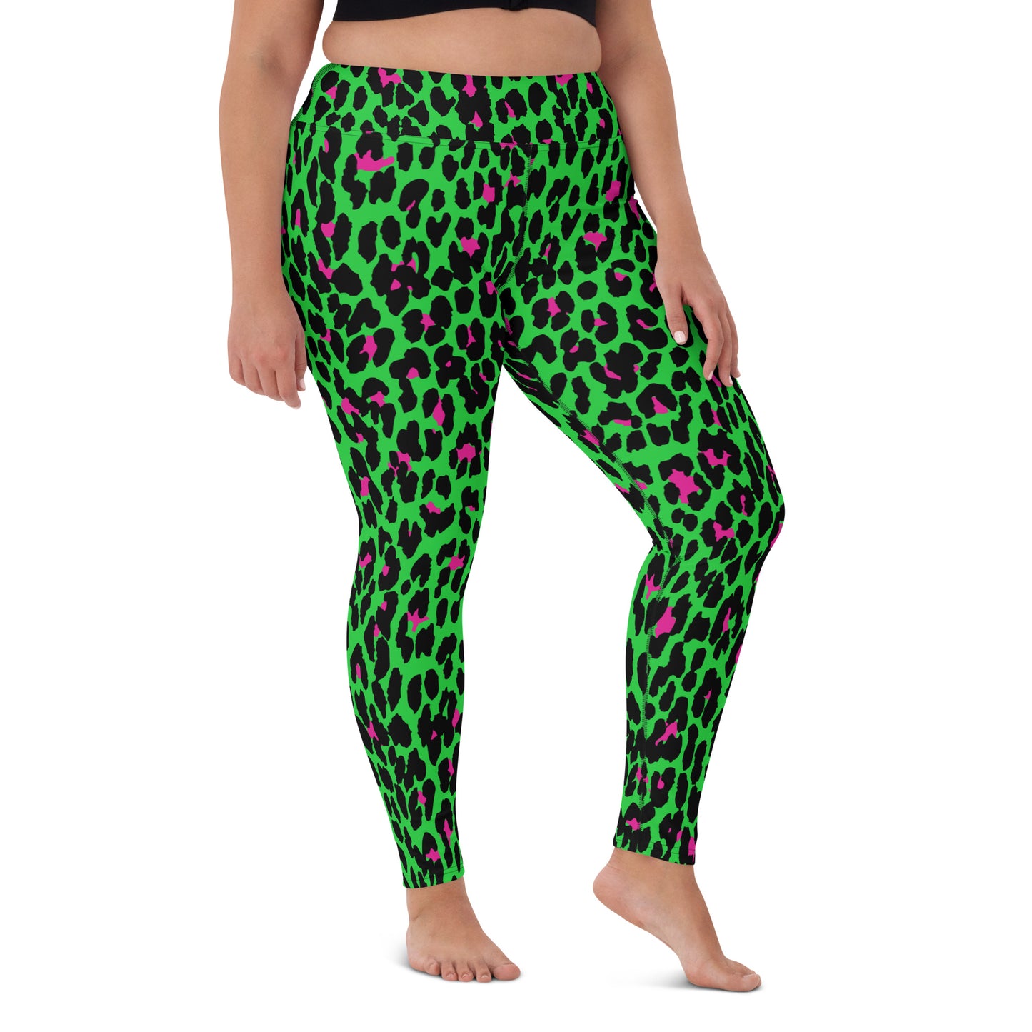 HELL-ISLAND CUSTOM LEGGINGS - MONSTER GREEN