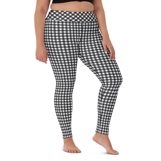 QUINTESSENTIAL CHECKED CUSTOM LEGGINGS