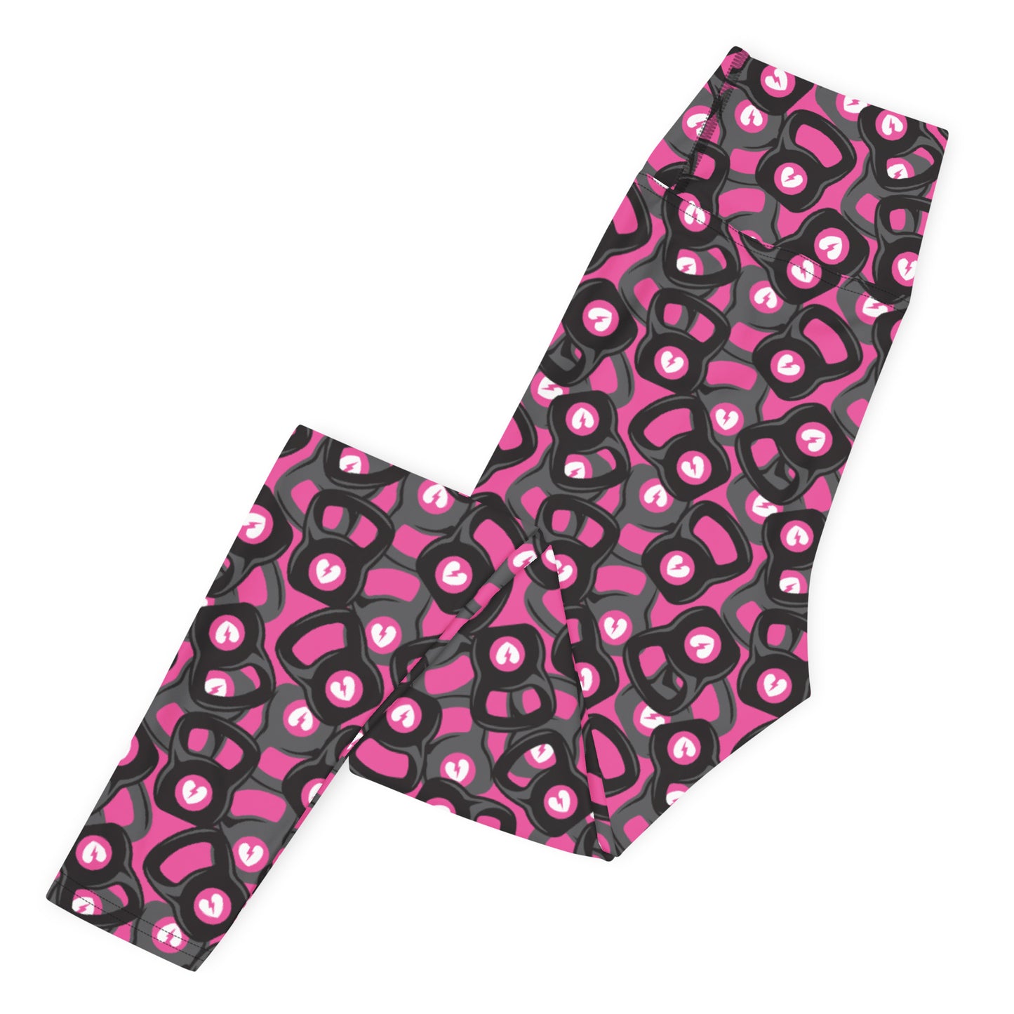 PINK KETTLE BELLE CUSTOM LEGGINGS