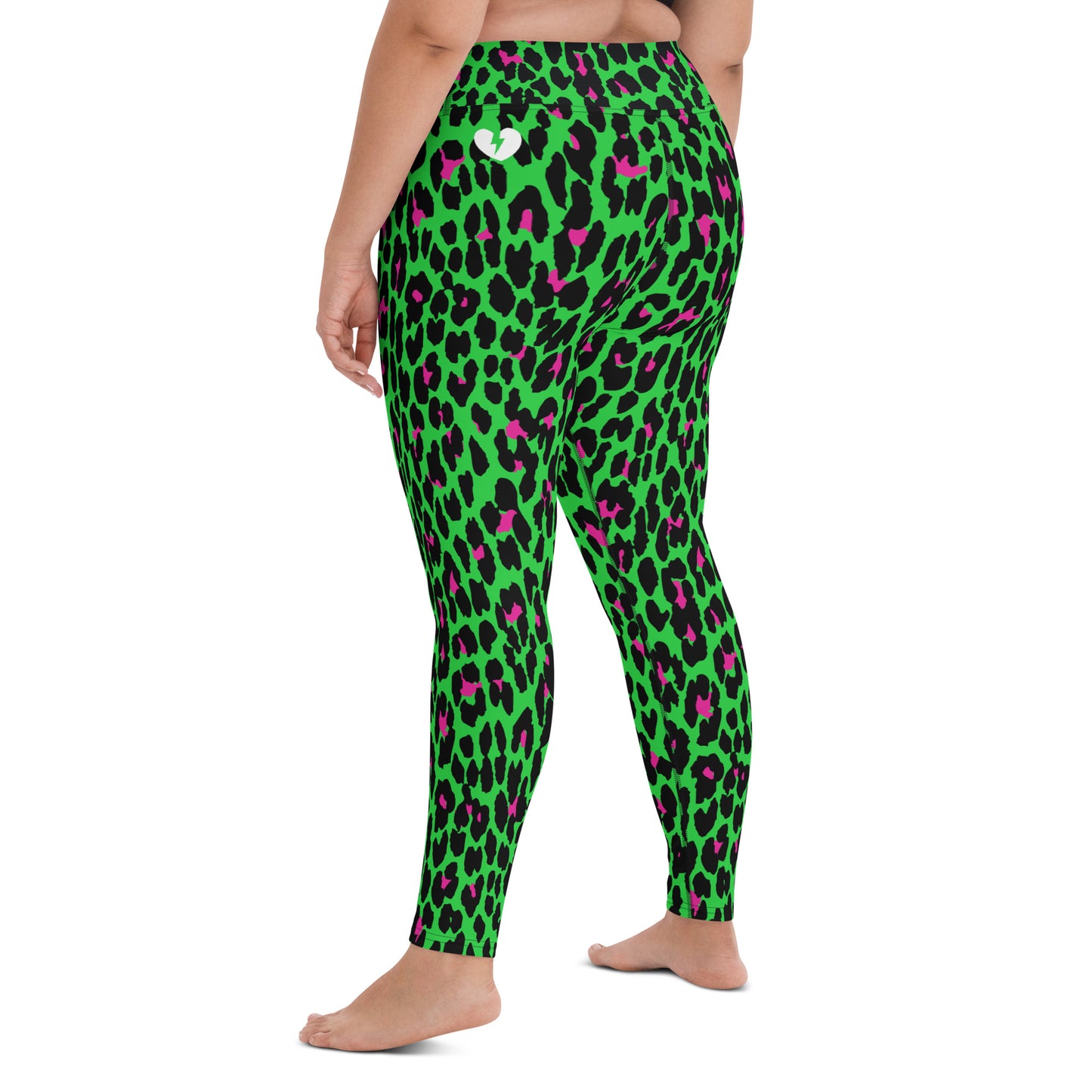 HELL-ISLAND CUSTOM LEGGINGS - MONSTER GREEN