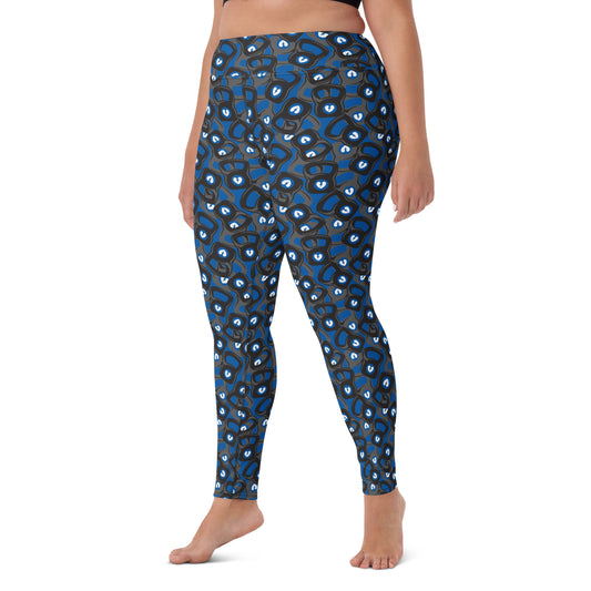 HG BLUE KETTLE BELLE CUSTOM LEGGINGS