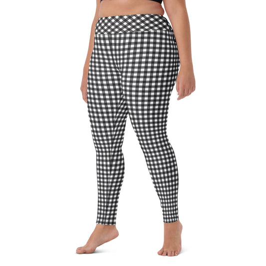 QUINTESSENTIAL CHECKED CUSTOM LEGGINGS
