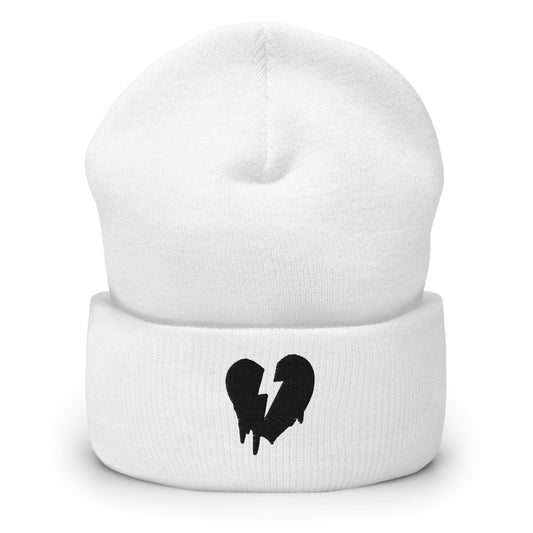 TURN UP THE HEAT CUSTOM BEANIE - WHITE